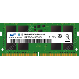 Samsung DDR5 32 GB SO-DIMM 4800 MHz / PC5-38400 CL40 1.1 V