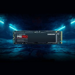 SAMSUNG 990 PRO 1TB PCIe Gen 4.0 x4 NVMe 2.0 V7 V-NAND 3bit MLC SSD MZ-V9P1T0B/AM